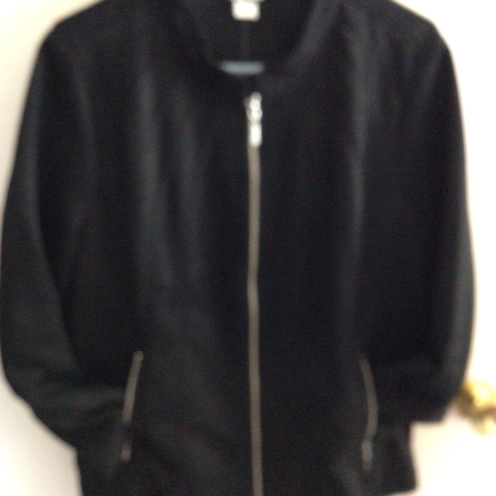 Woman’s casual jacket, CJ Banks, black